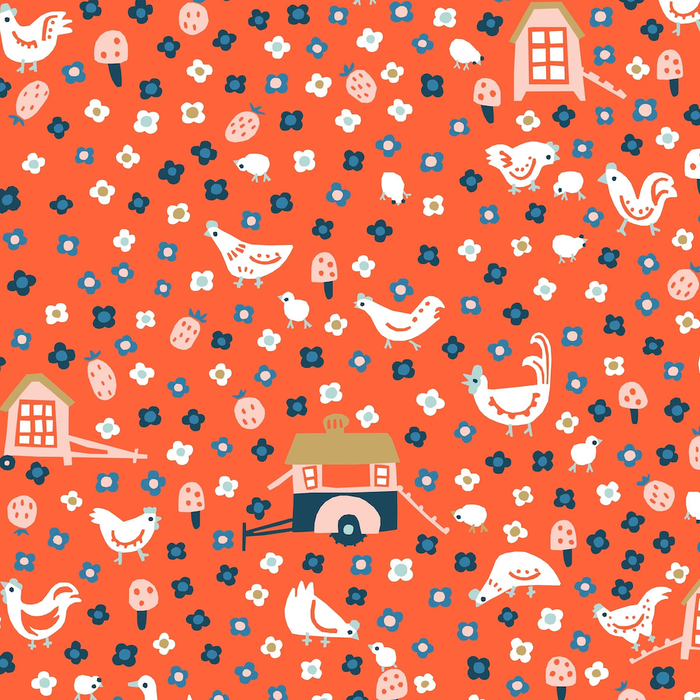 KB-BY-04 Chicken Coop Morning