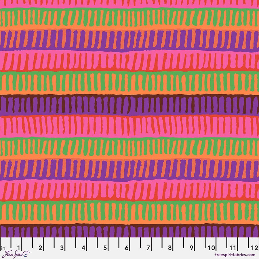 Kaffe Collective PWBM103 Red Zipper Stripe