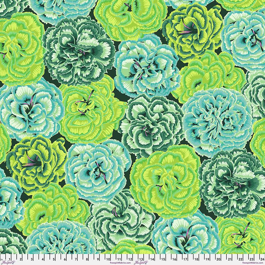 Kaffe Collective PWPJ133 Green Picotee Carnations