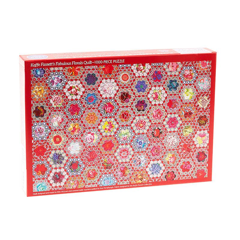Kaffe Fabulous Florals 1000 pc Puzzle - Quilted Strait