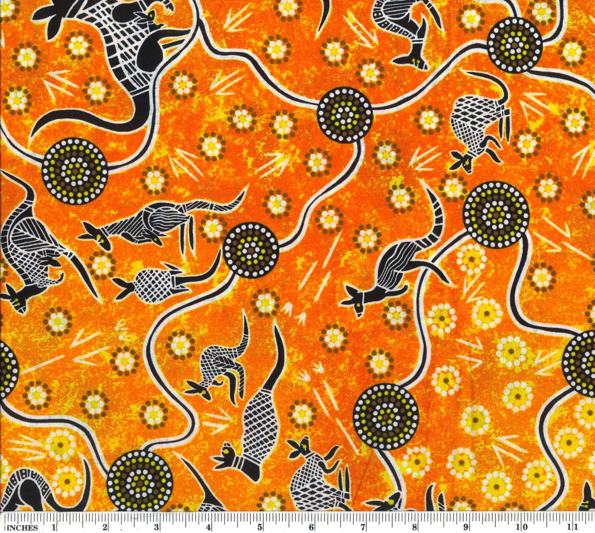 Kangaroo Dreaming 2 Orange