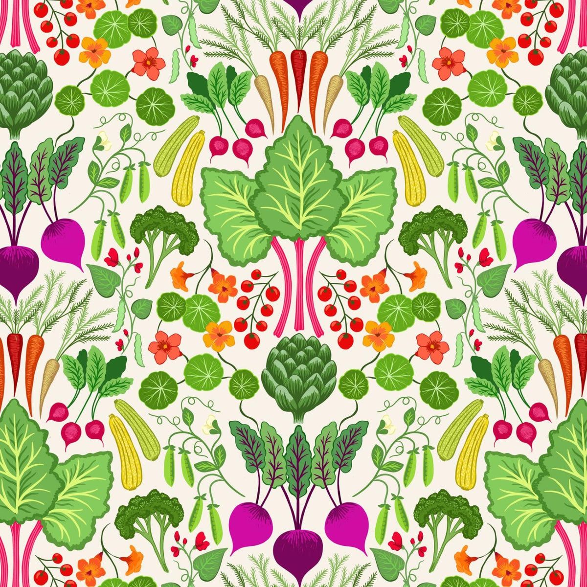 The Kitchen Garden 820-1 Vegetable Extravaganza - Quilted Strait