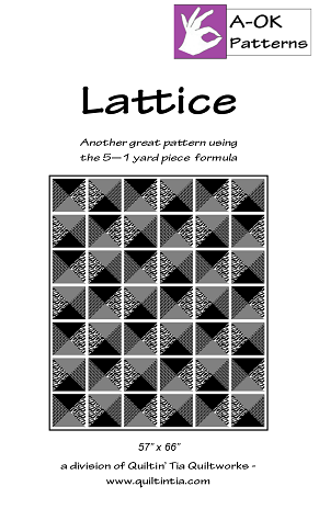 Lattice 5-Yard Pattern - Quilted Strait