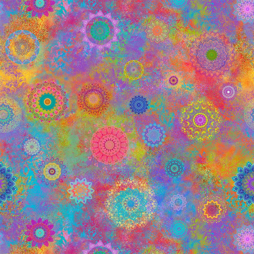 Lily Pond Y4619-55 Mandalas Multi