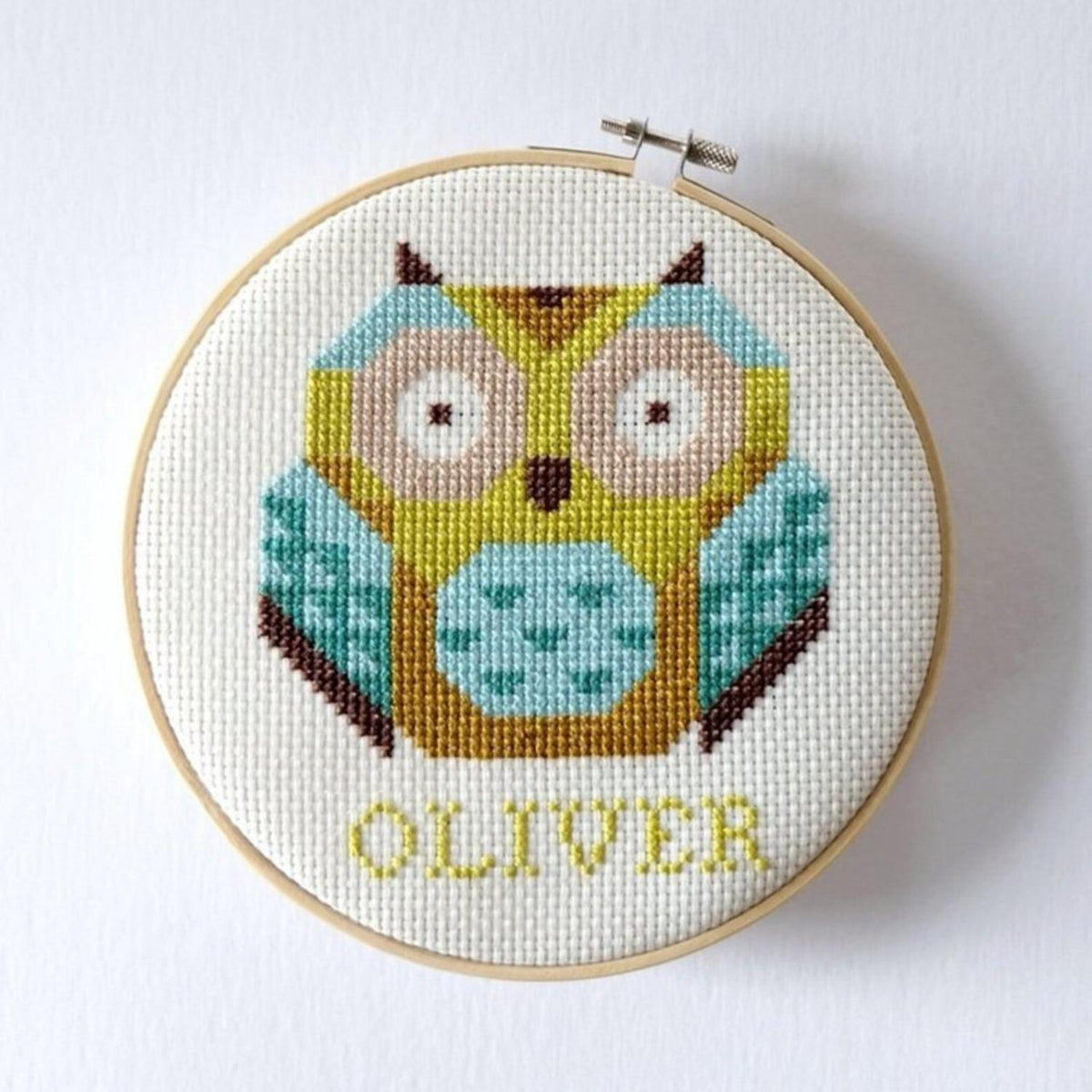 Little Owl Cross Stitch Pattern - Quilted Strait