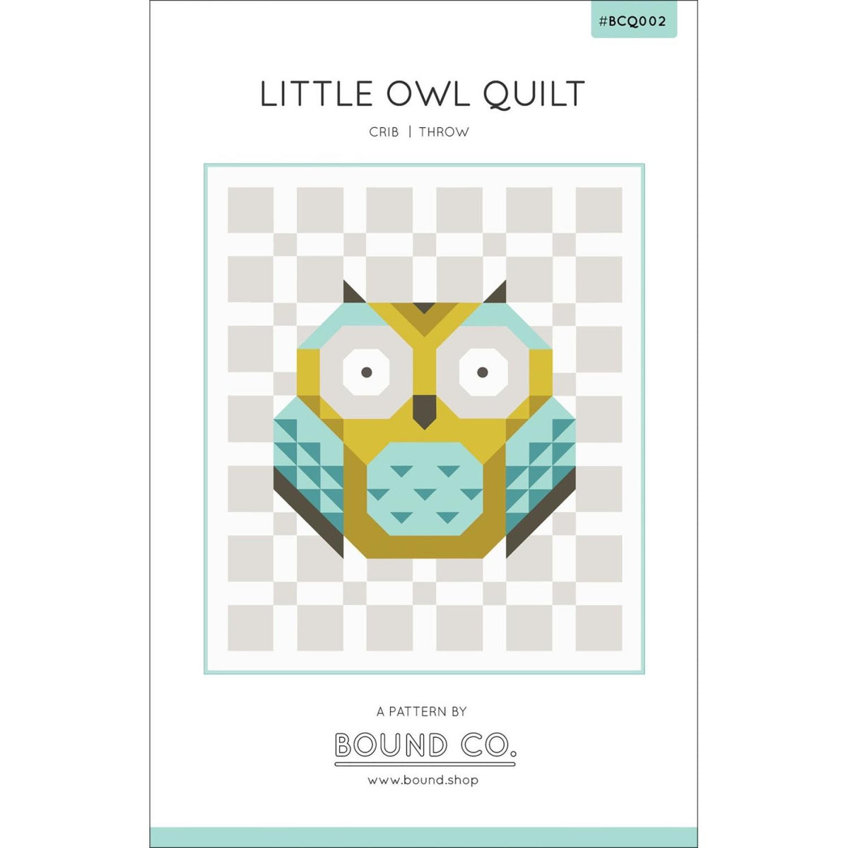 Little Owl Quilt Pattern - Quilted Strait