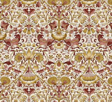 Lodden 023 Mulberry - Quilted Strait
