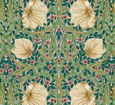 Lodden 079 Citrus Sage SM Pimpernel - Quilted Strait