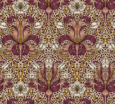 Lodden 148 Barbed Berry Spring Thicket - Quilted Strait