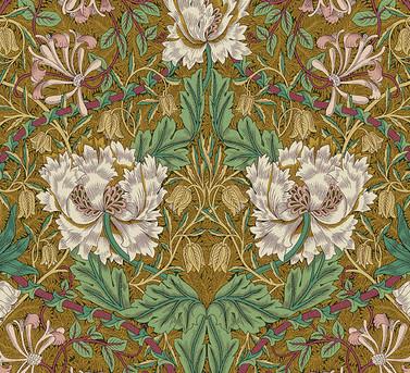 Lodden 150 Gold Honey Suckle & Tulip - Quilted Strait