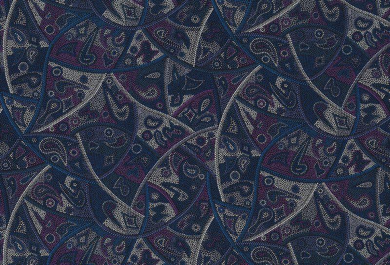 Looking Around Purple - Quilted Strait