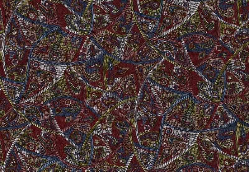 Looking Around Red - Quilted Strait
