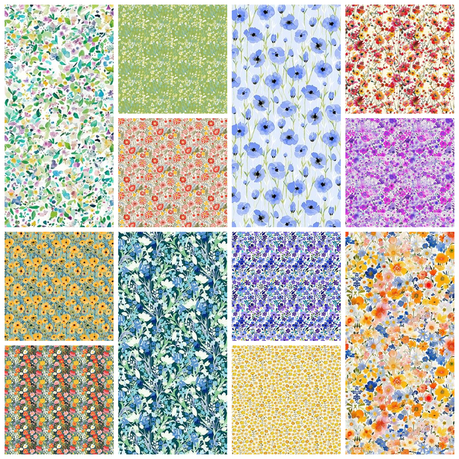 Lovelies Fat Quarter 12 piece Bundle - Quilted Strait