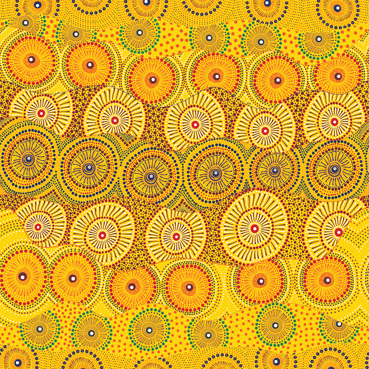 Alpara Seed Yellow - Quilted Strait