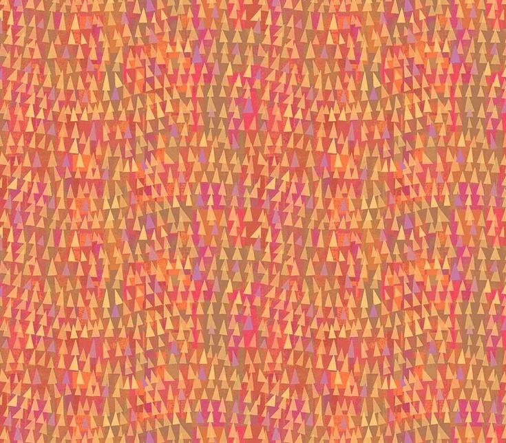 Mirage 55469D-17 Fragments Fiery - Quilted Strait