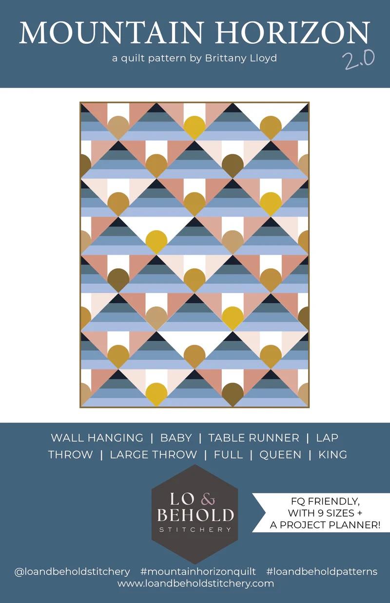 Mountain Horizon Quilt Pattern
