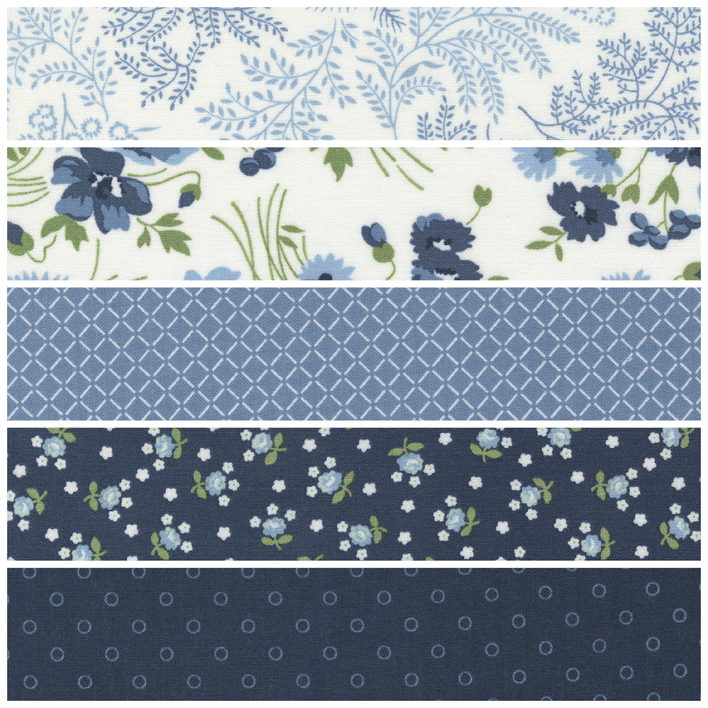 Nantucket Summer Moda Fabric 5 yard bundle