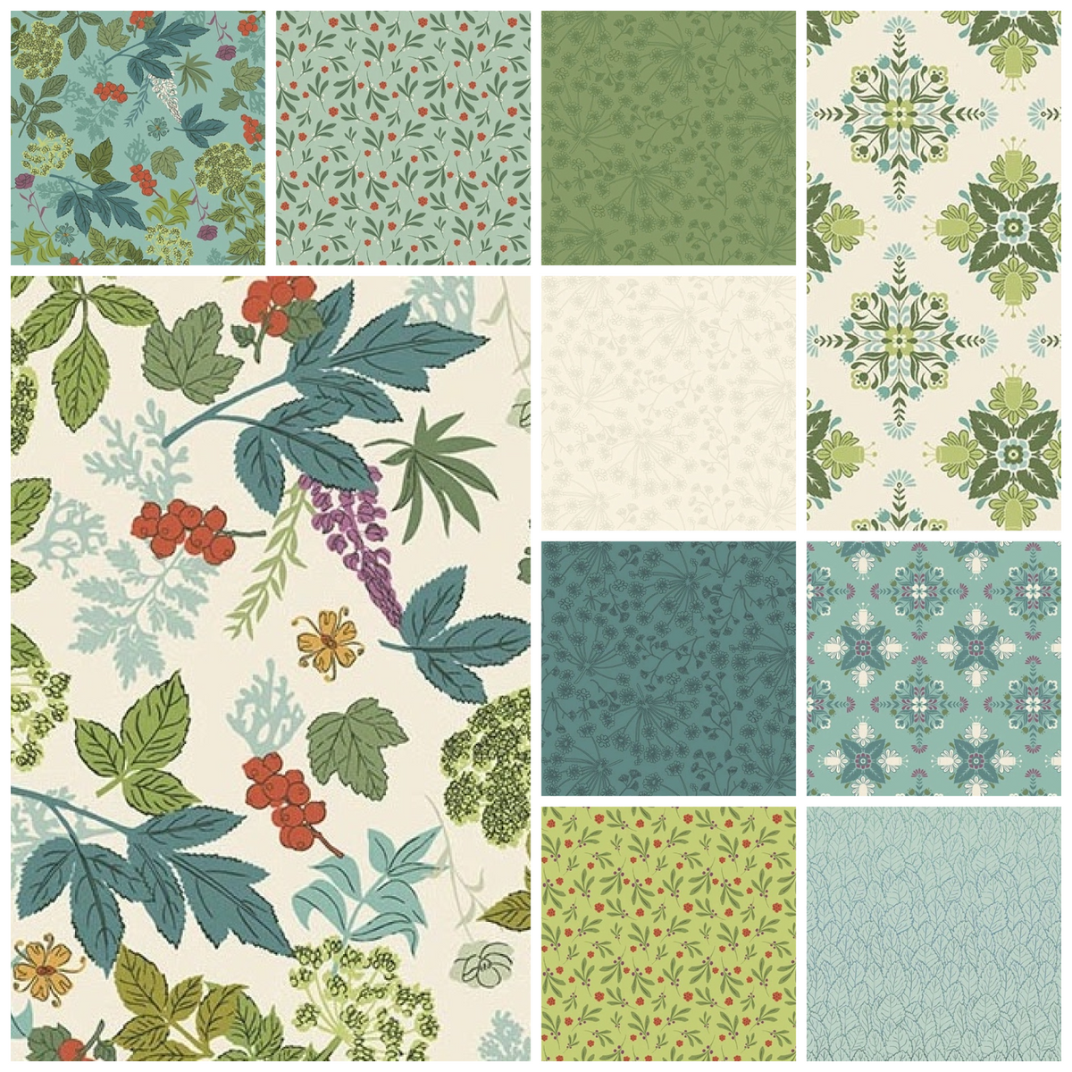 Nordic Light Fat Quarter Bundle (10 Fat Quarters)