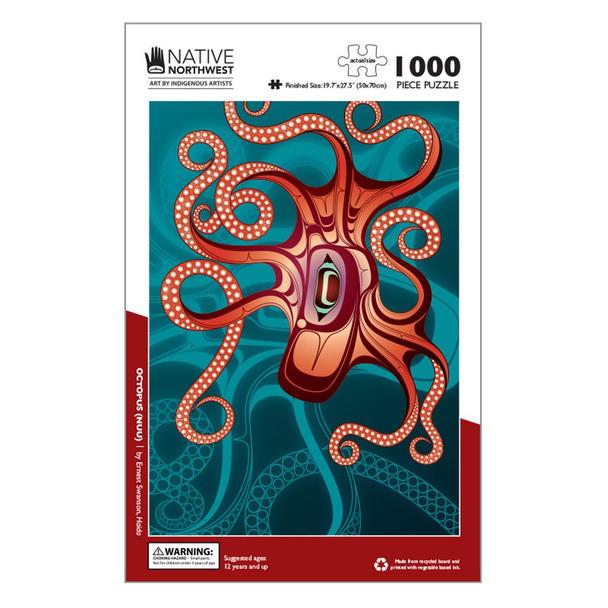 Octopus 1000 Piece Puzzle - Quilted Strait