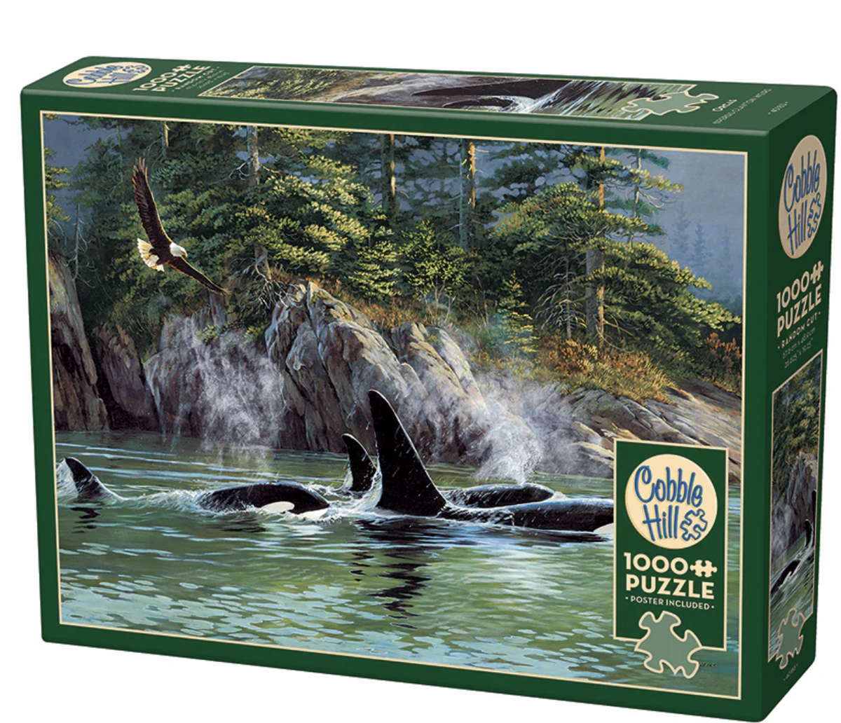 Orcas Puzzle 1000 Pieces
