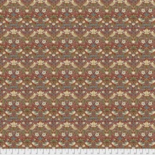 Morris & Co 002.Red Mini Strawberry Thief