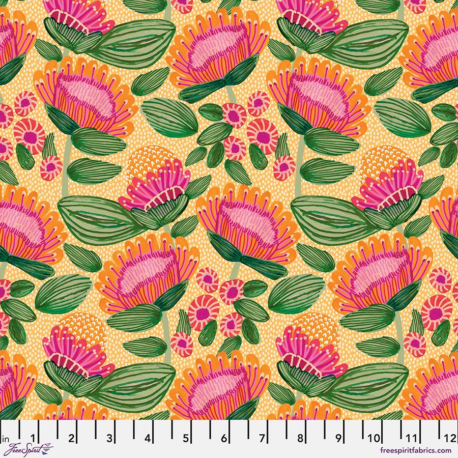 Paradise Blooms 001 Apricot Playful Proteas