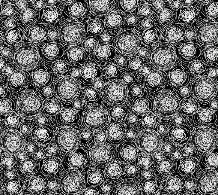 Pen & Petal 54966-2 Roses Black