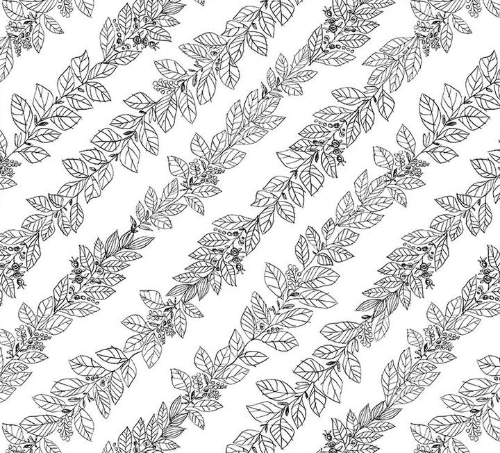 Pen & Petal 54967-1 Trailing Thoughts White