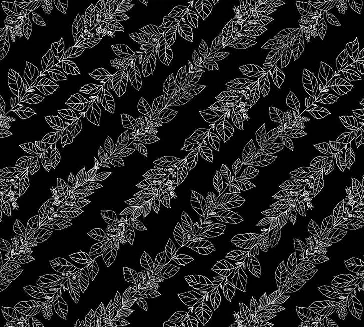 Pen & Petal 54967-2 Trailing Thoughts Black