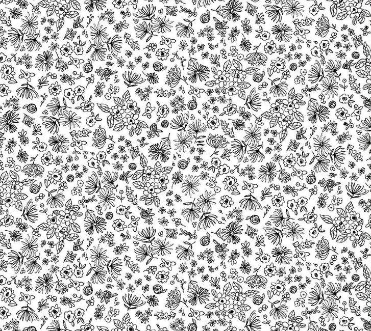 Pen & Petal 54970-1 Ditsy Doodles White