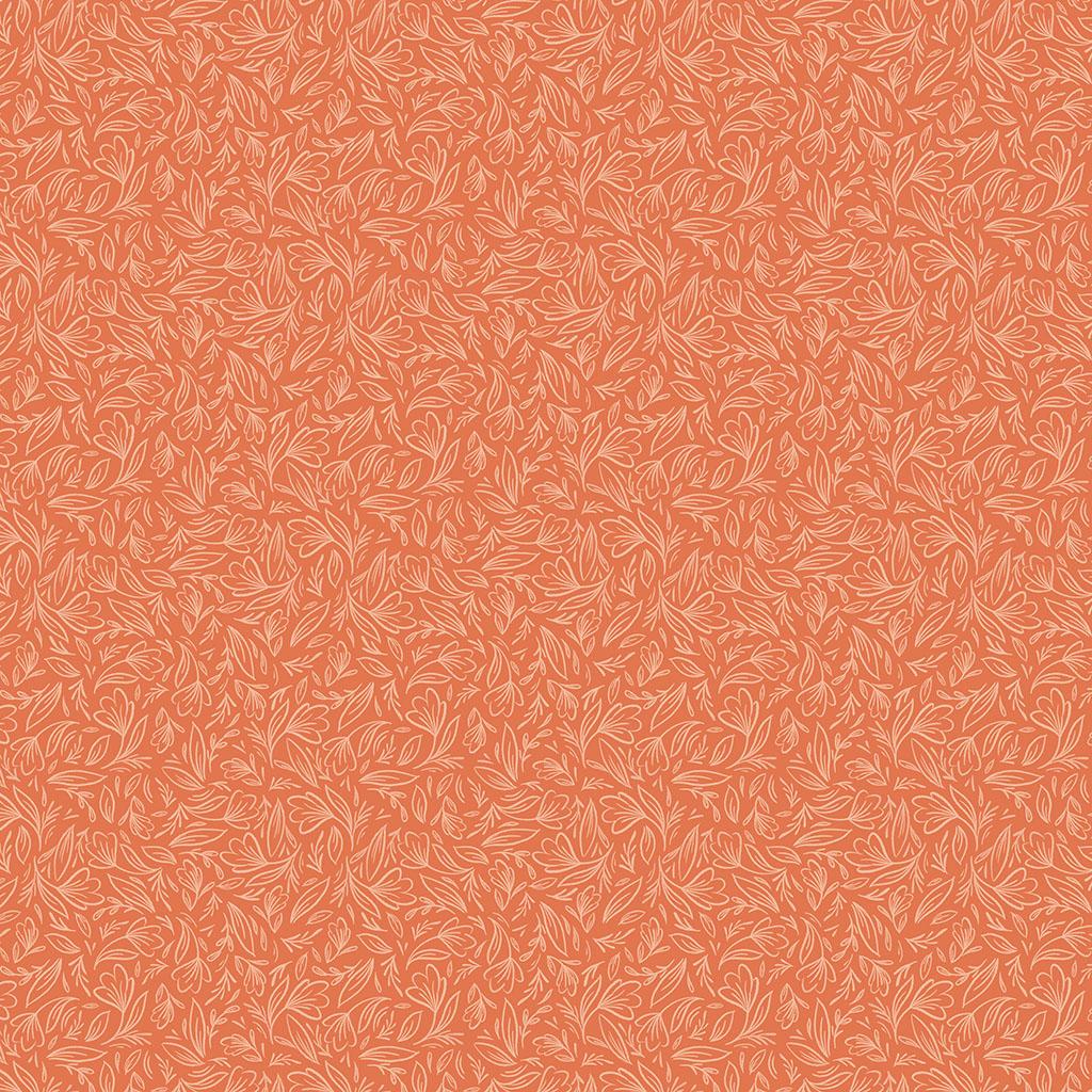 Perfect Blend 4721-71 Linework Rust - Quilted Strait