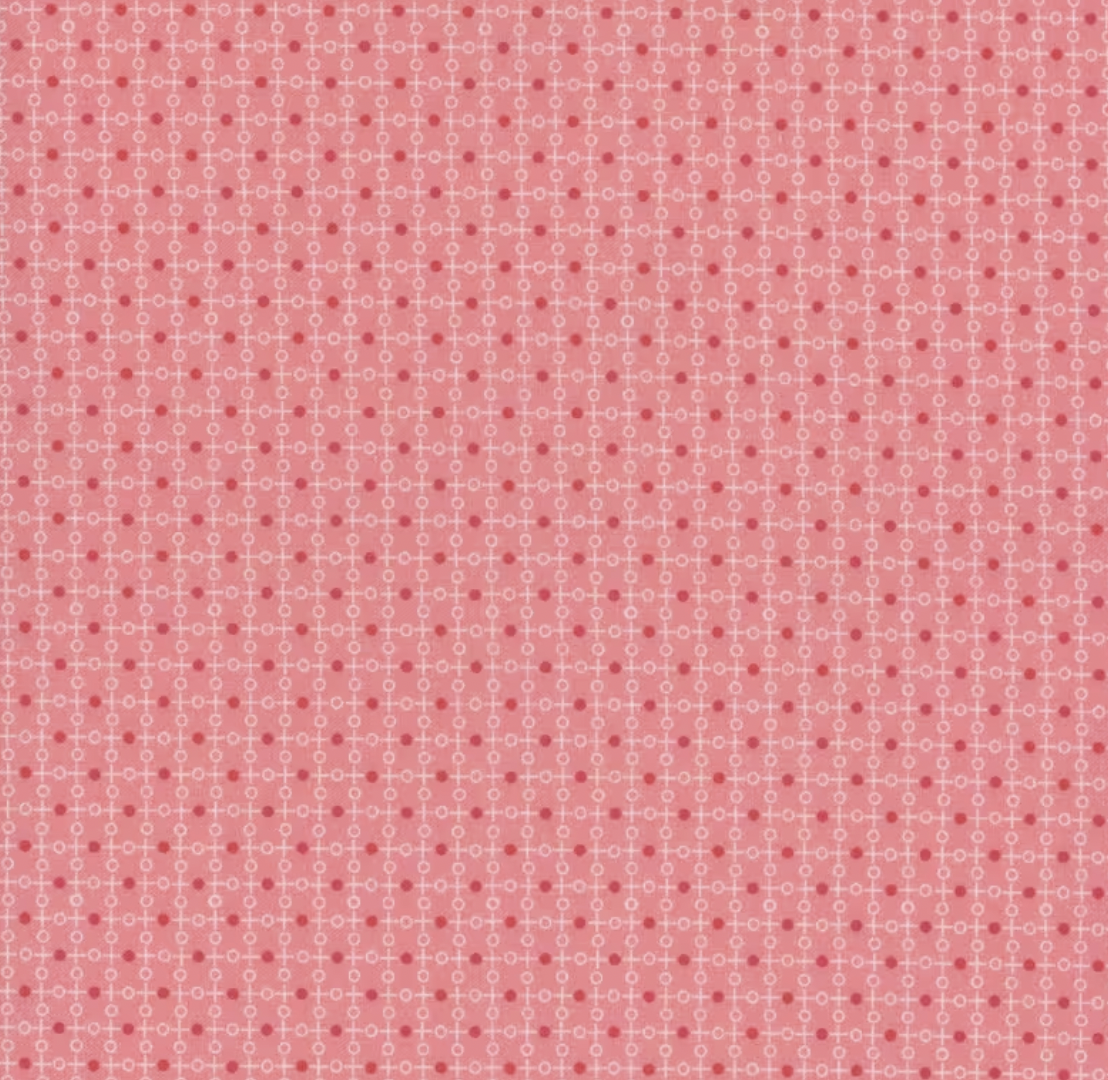 Plain & Simple 006-O Tic Tac Toe Watermelon - Quilted Strait