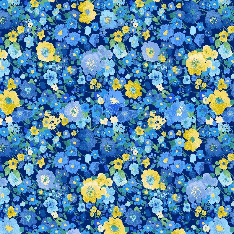 Poppy Serenade CD4165 Packed Medium Geo Royal