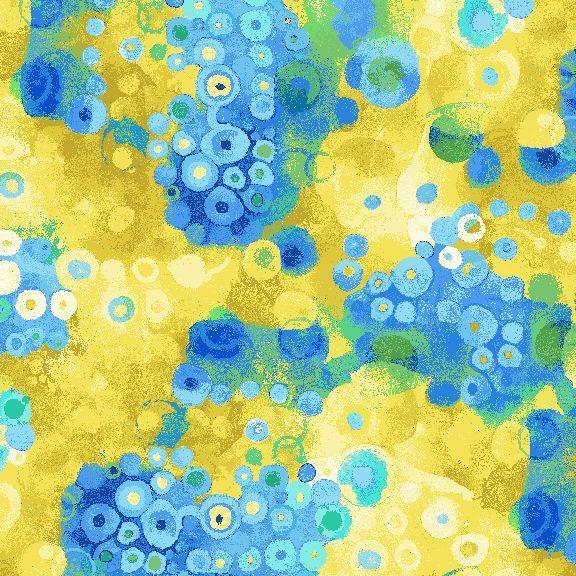 Poppy Serenade CD4167 Geo Dot Collage Gold