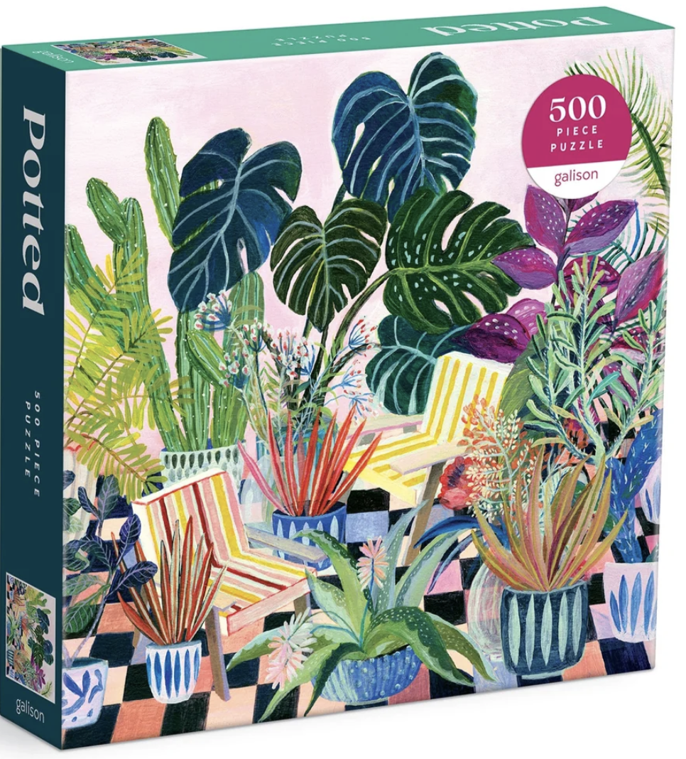 Potted 500 Piece Puzzle