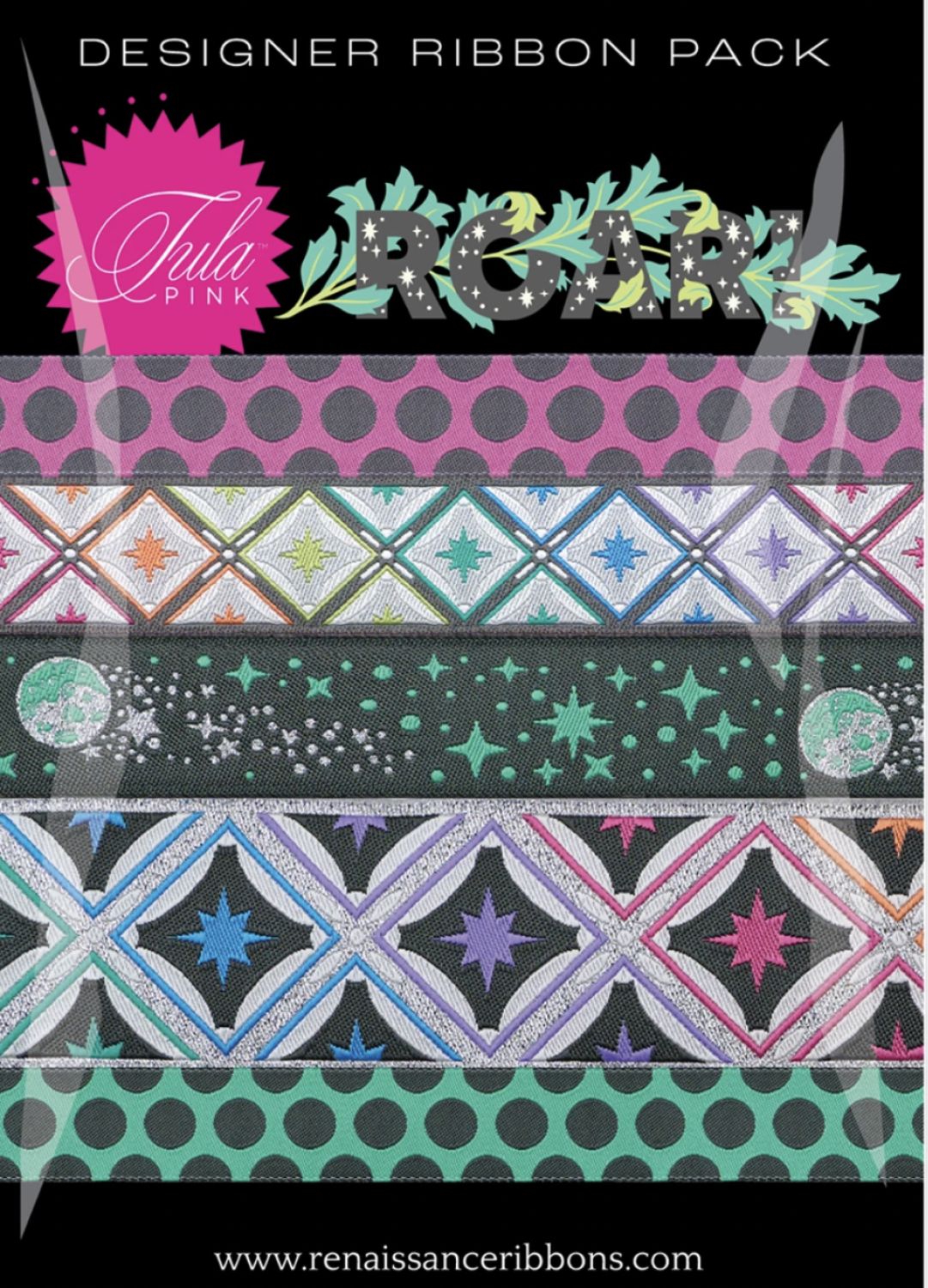Roar Storm Ribbon Pack - Quilted Strait