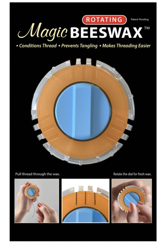 Rotating Magic Beeswax - Quilted Strait