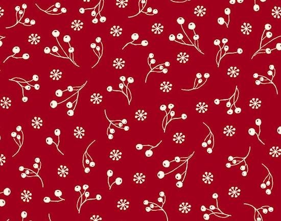 Scandinavian Christmas 144 Red