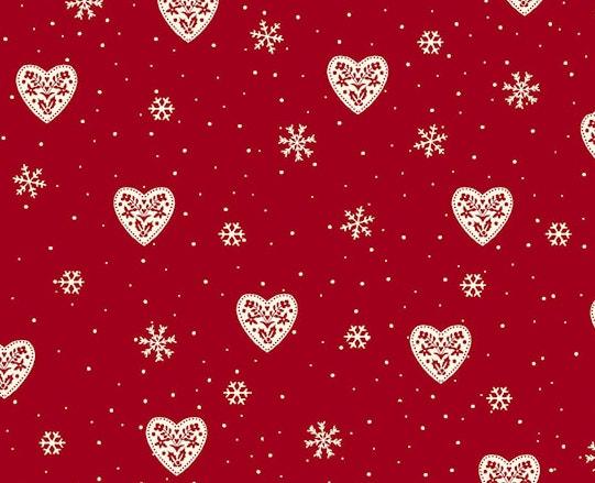 Scandinavian Christmas 146 Red