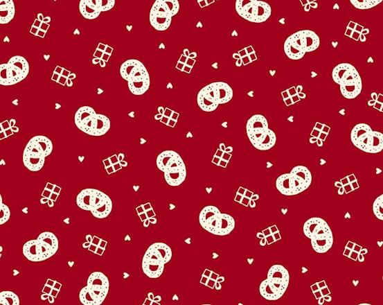 Scandinavian Christmas 149 Red
