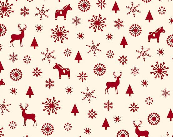 Scandinavian Christmas 152 Cream