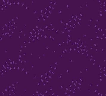 Seasons 92018-85 Birds Purple - Quilted Strait