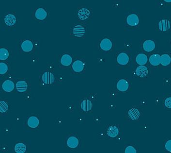 Seasons 92019-68 Snow Teal - Quilted Strait