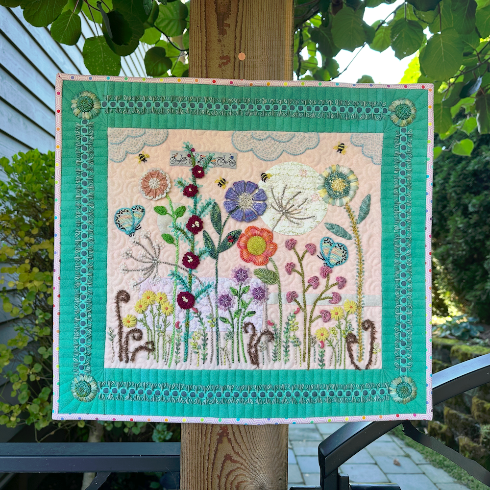 Secret Garden Embroidery Class, begins Saturday, May 23