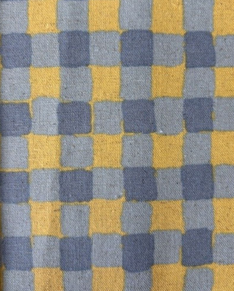 Sevenberry Canvas - Plaid Yellow/Blue