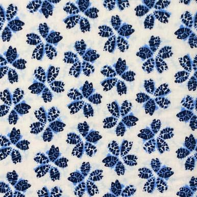 Shibori Style 850257Z-8-4 Indigo Blue