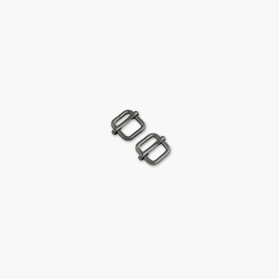 1/2&quot; Slider Buckles Gunmetal