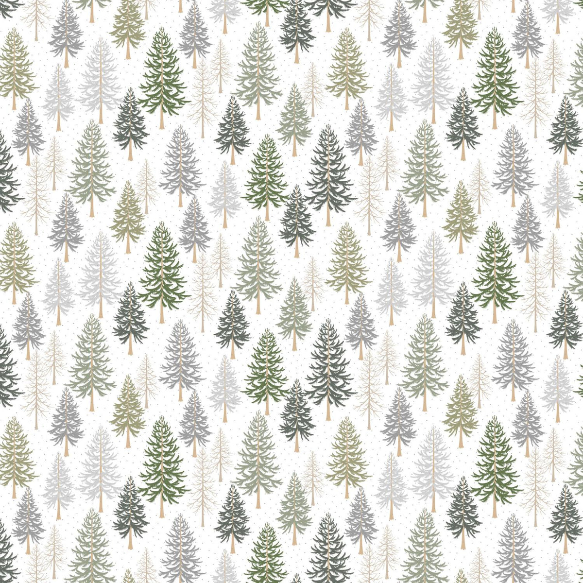 Snowfall 91029M-10 Trees White