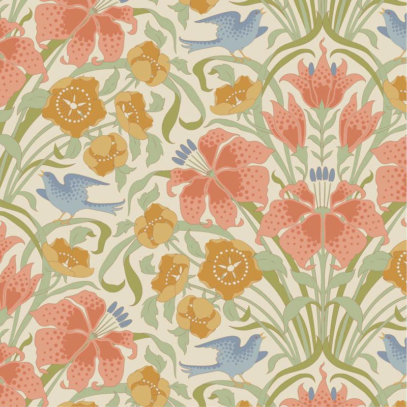 Songbird 100645 Songbird Coral - Quilted Strait