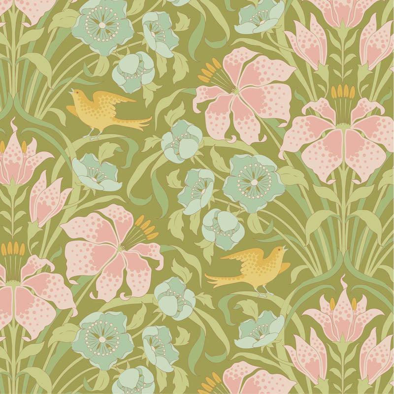 Songbird 100649 Songbird Green - Quilted Strait